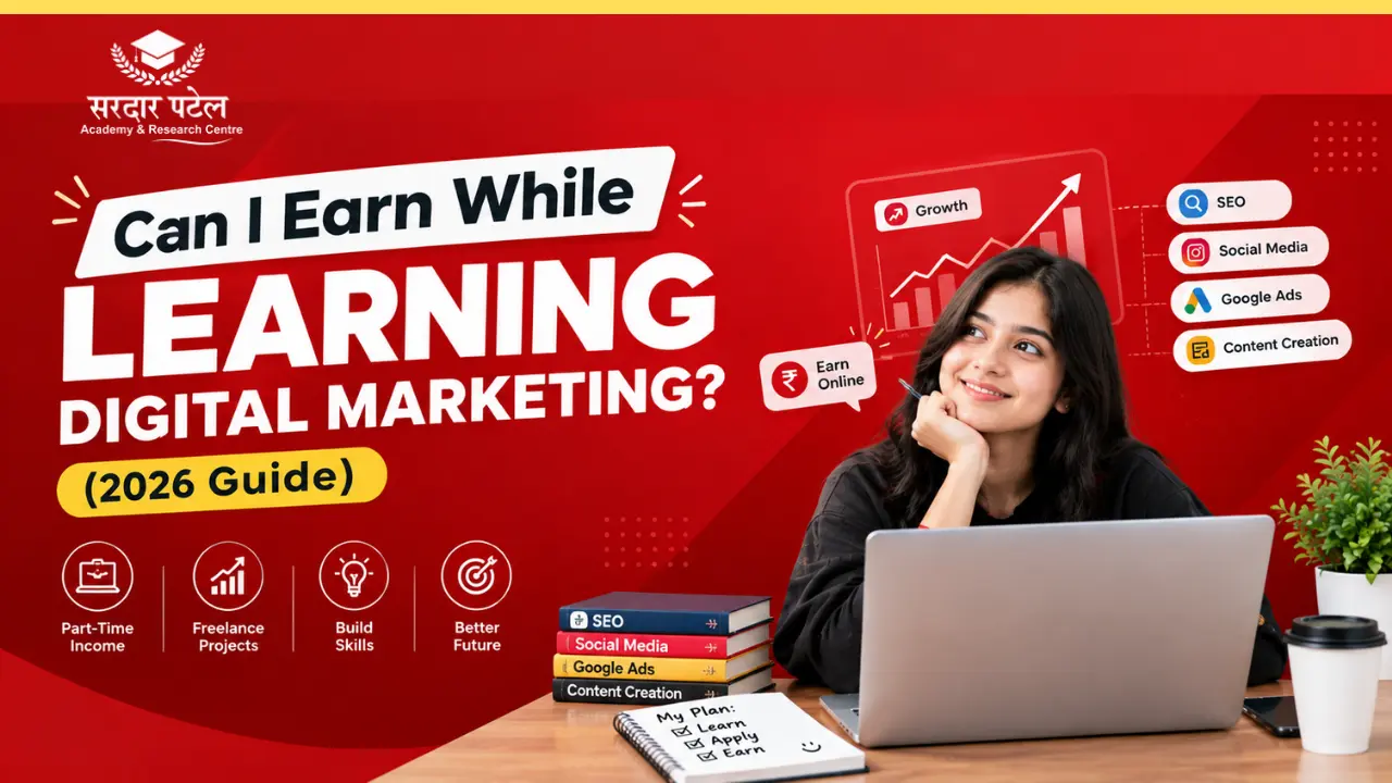 Can I Earn While Learning Digital Marketing?