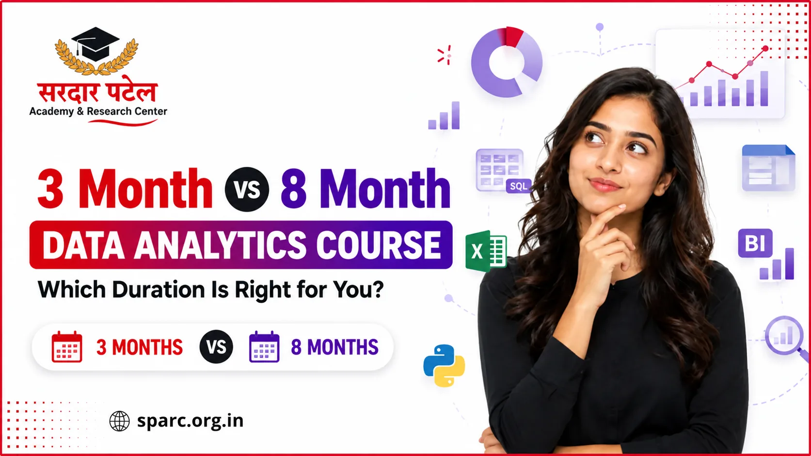 3 Month vs 8 Month Data Analytics Course