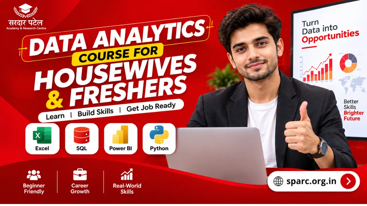 Data Analytics Course for Housewives & Freshers