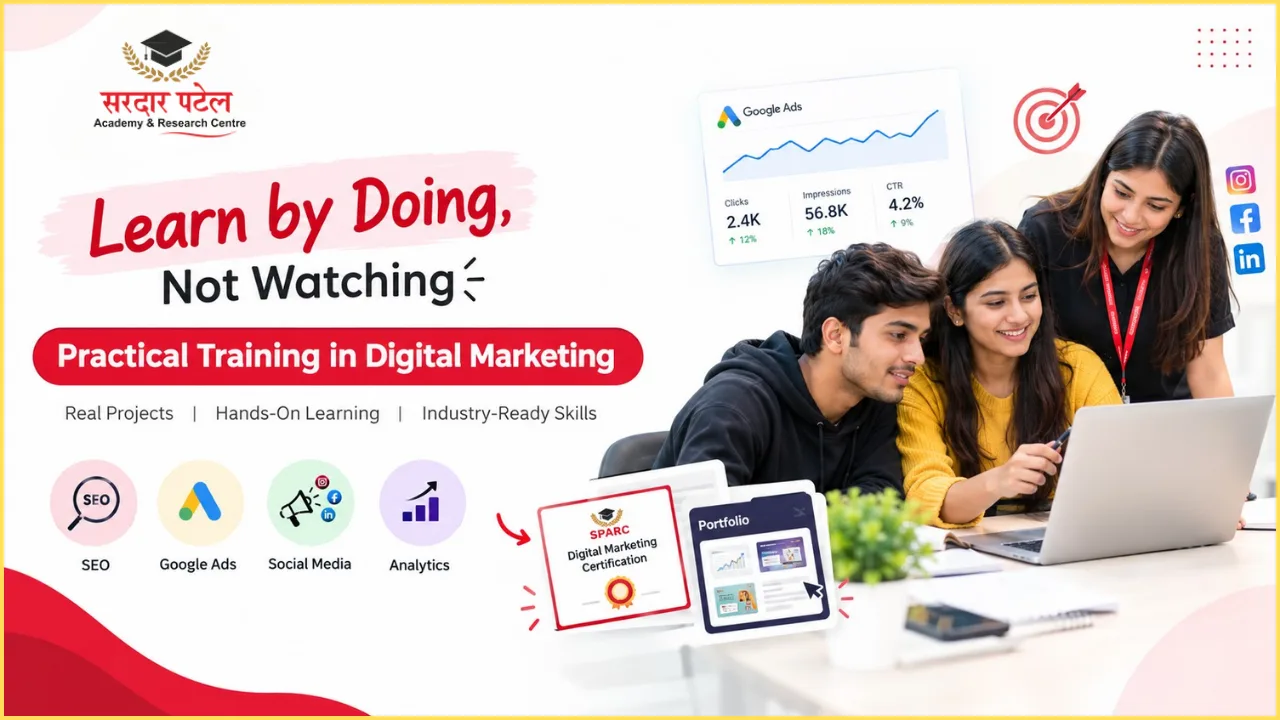 What is Practical Training in Digital Marketing?
