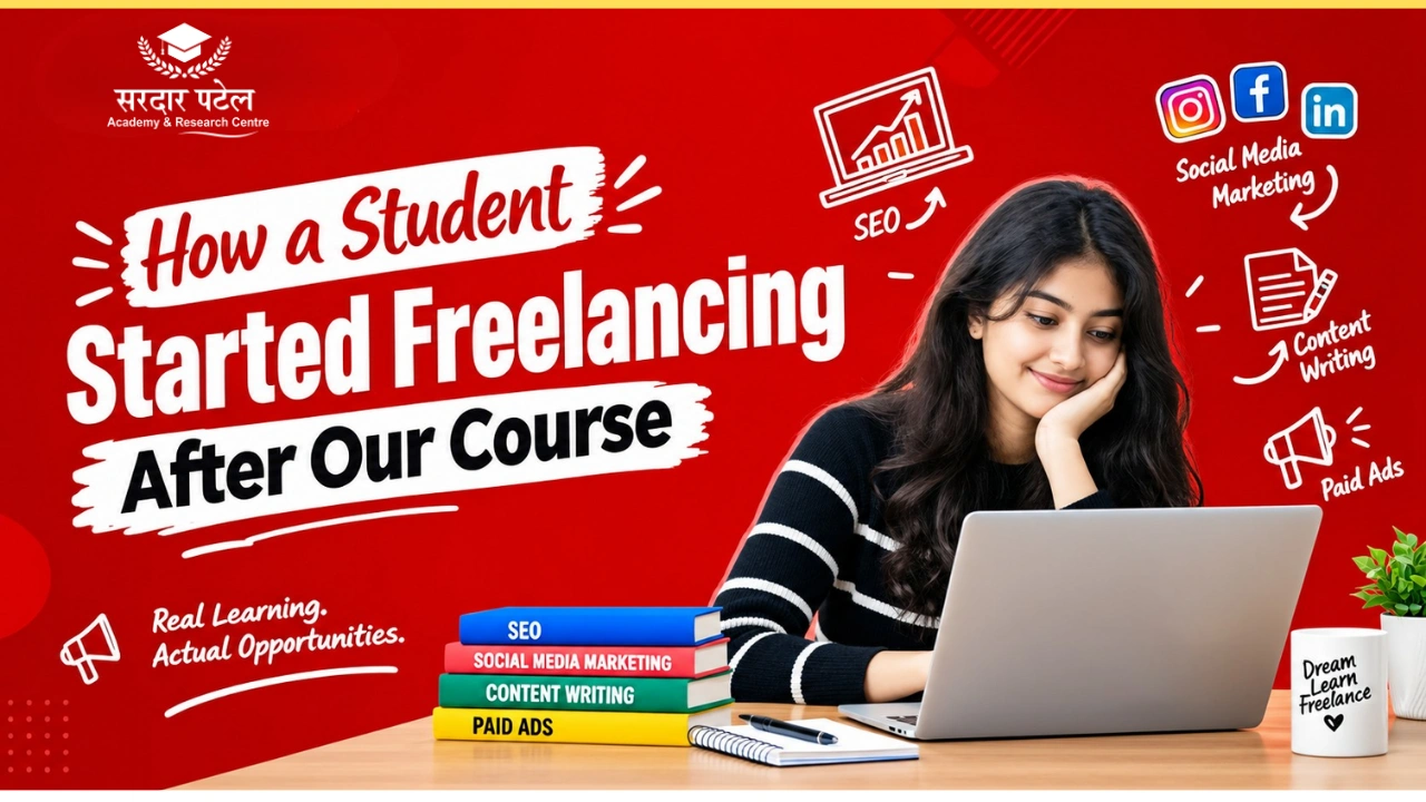 How a Student Started Freelancing After Our Course