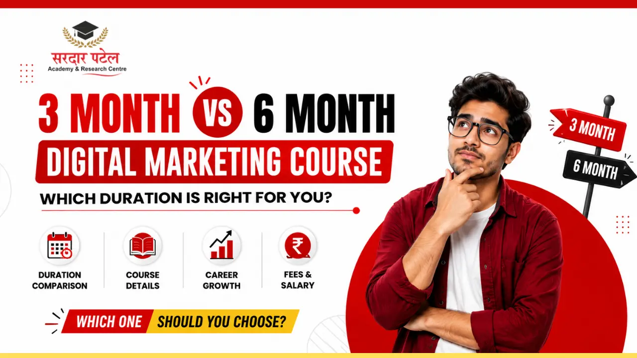 3 Month vs 7 Month Digital Marketing Course Comparison