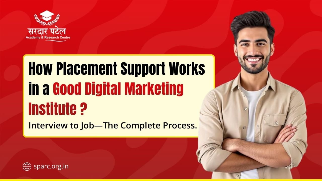 How Placement Support Works in a Good Digital Marketing Institute