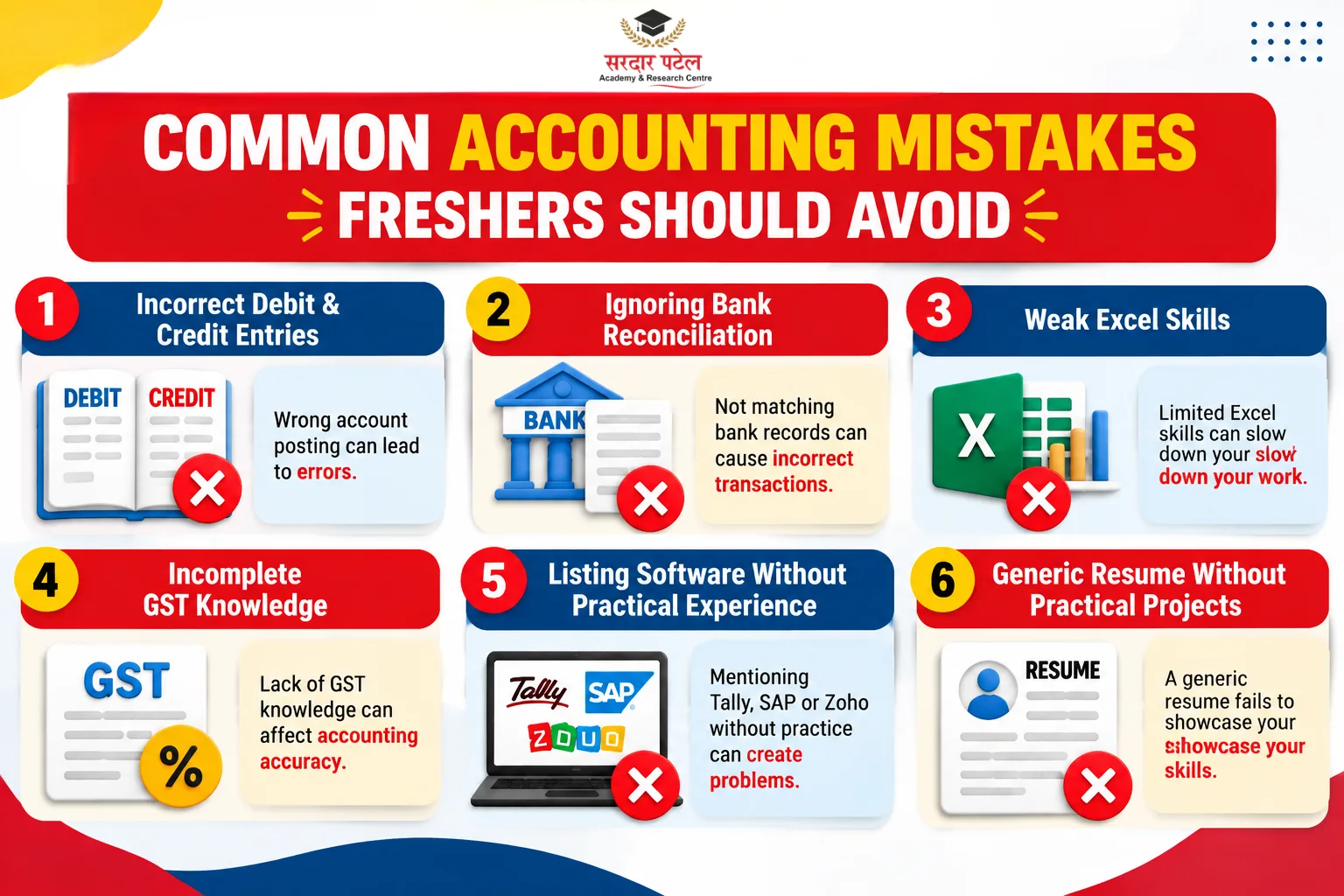 Common Mistakes Freshers Make