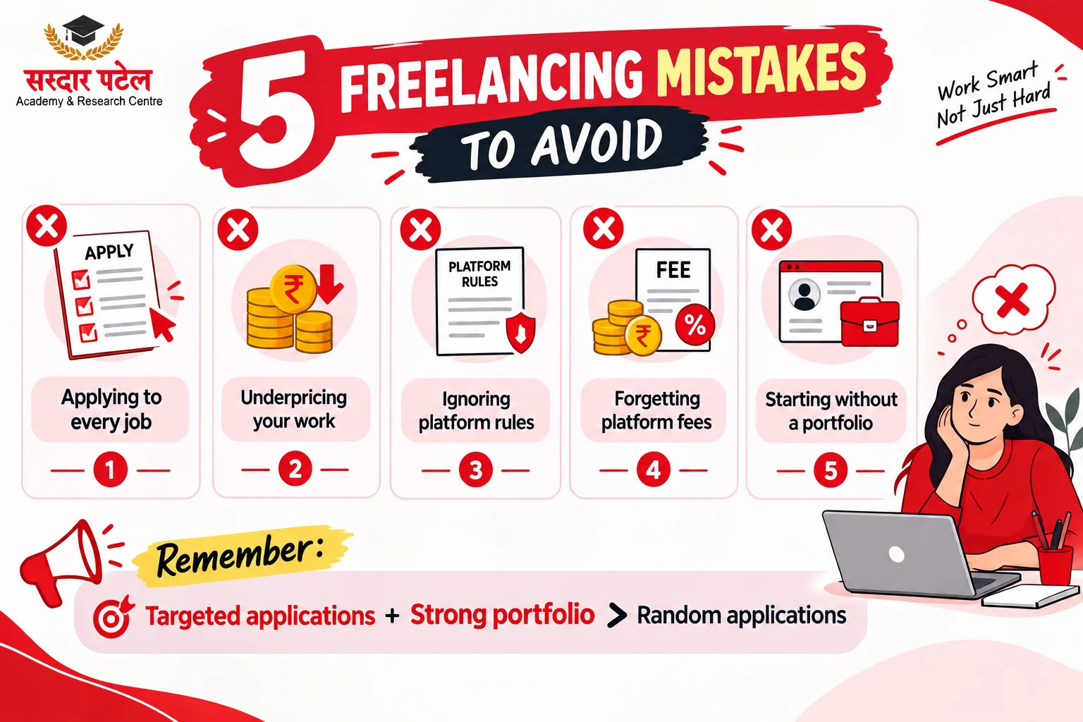 Common Mistakes When Starting on Freelance Platforms