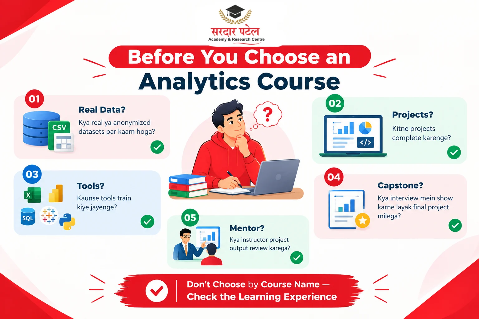 Before You Choose an Analytics Course Before You Choose an Analytics Course