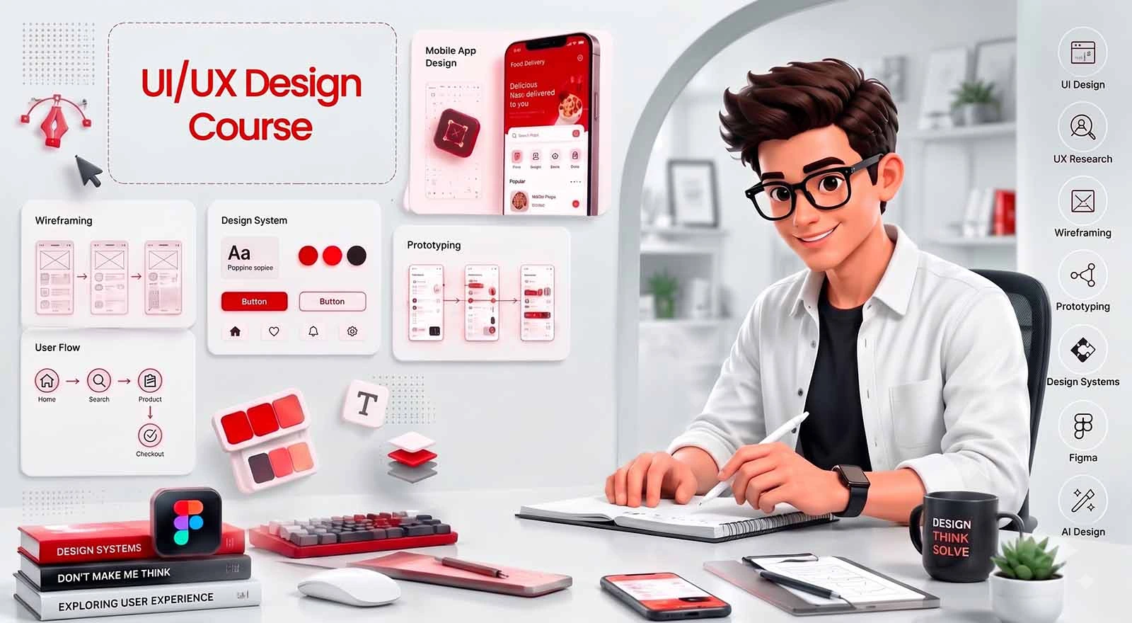 UI/UX Design with AI course at SPARC, GTB Nagar, Delhi